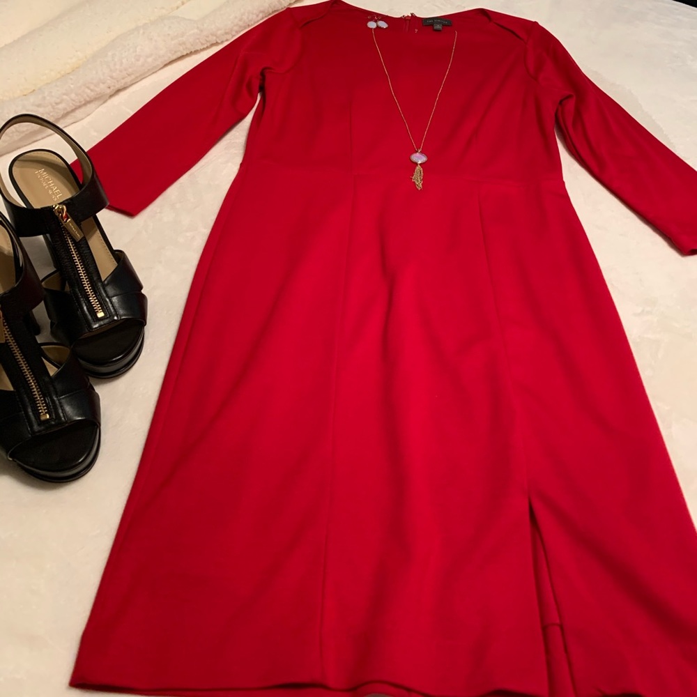 Red dress perfect fit.